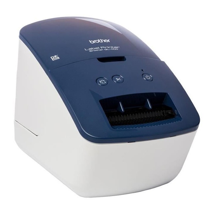 BROTHER QL-600 Imprimante d'étiquettes professionnelle bleue - Idéale petite entreprise et travail a domicile BROTHER QL-600 Imprimante d'étiquettes professionnelle bleue - Idéale petite entreprise et travail a domicile