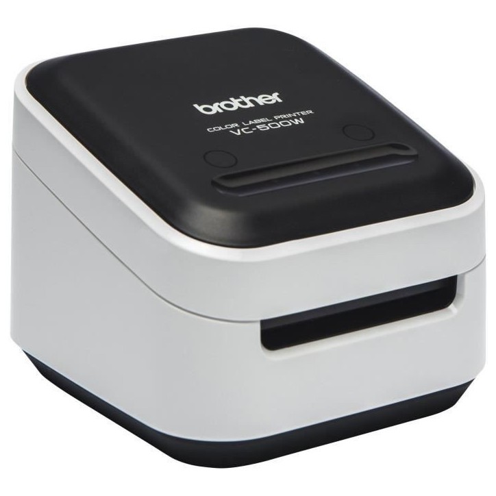Imprimante Étiquettes et Photos pour les loisirs créatifs - BROTHER - VC-500W - Thermique direct - Couleur - Wi-Fi - VC500WCRZ Imprimante Étiquettes et Photos pour les loisirs créatifs - BROTHER - VC-500W - Thermique direct - Couleur - Wi-Fi - VC500WCRZ