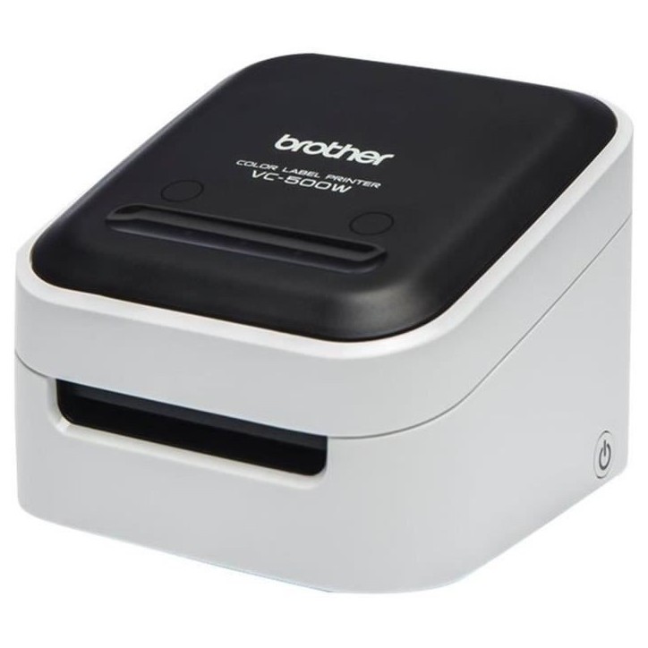 Imprimante Étiquettes et Photos pour les loisirs créatifs - BROTHER - VC-500W - Thermique direct - Couleur - Wi-Fi - VC500WCRZ Imprimante Étiquettes et Photos pour les loisirs créatifs - BROTHER - VC-500W - Thermique direct - Couleur - Wi-Fi - VC500WCRZ