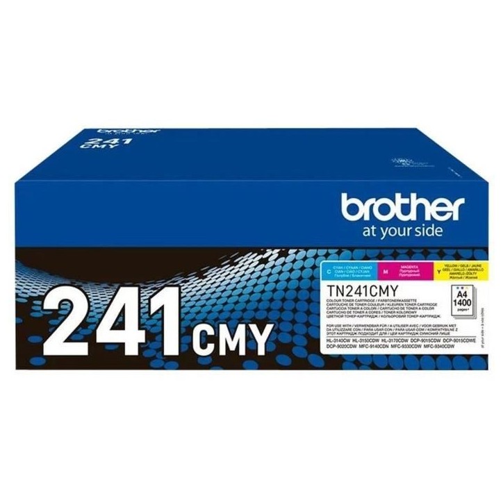 Cartouche d'encre Brother PACK TN241 3 COULEURS Cartouche d'encre Brother PACK TN241 3 COULEURS