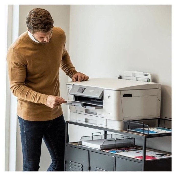 Imprimante Monofonction - BROTHER - HLJ6010DWRE1 - Jet d'encre - A3 - Couleur - Wi-Fi - HLJ6010DWRE1 Imprimante Monofonction - BROTHER - HLJ6010DWRE1 - Jet d'encre - A3 - Couleur - Wi-Fi - HLJ6010DWRE1