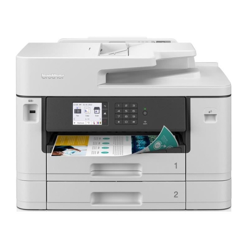 Imprimante Multifonction 4-en-1 - BROTHER - Business Smart - Jet d'enc Imprimante Multifonction 4-en-1 - BROTHER - Business Smart - Jet d'enc