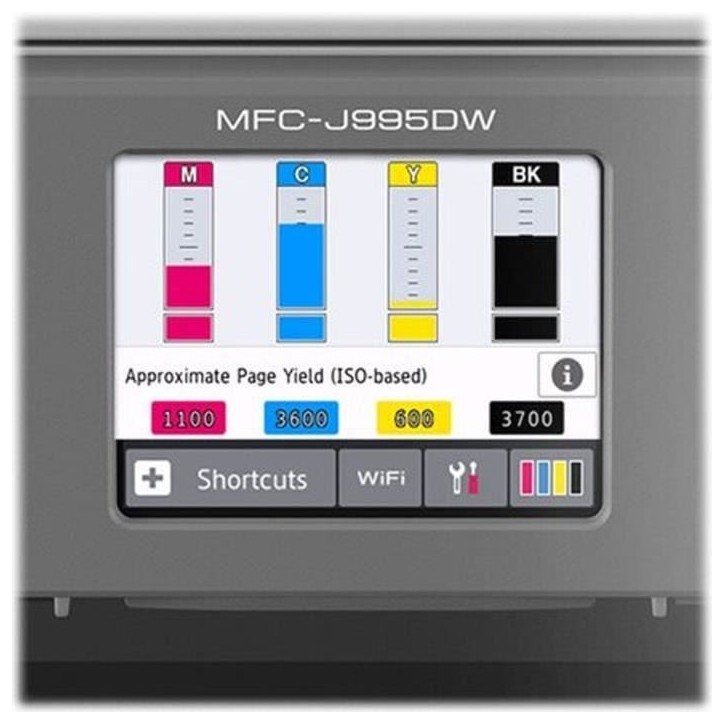Imprimante Multifonction - BROTHER - MFC-J5955DW - Jet d'encre - A3 - Couleur - Wi-Fi - MFCJ5955DWRE1