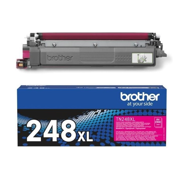 Toner magenta haute capacité Brother TN248XLM - 2300 pages