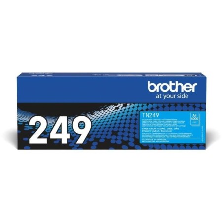 Toner trés haute capacité - BROTHER - TN249C - Cyan - 4000 pages