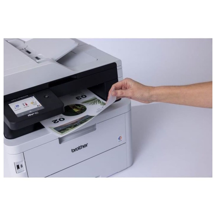 Imprimante multifonction 4 en 1 LED couleur - BROTHER - MFC-L3760CDW - Ethernet et Wifi
