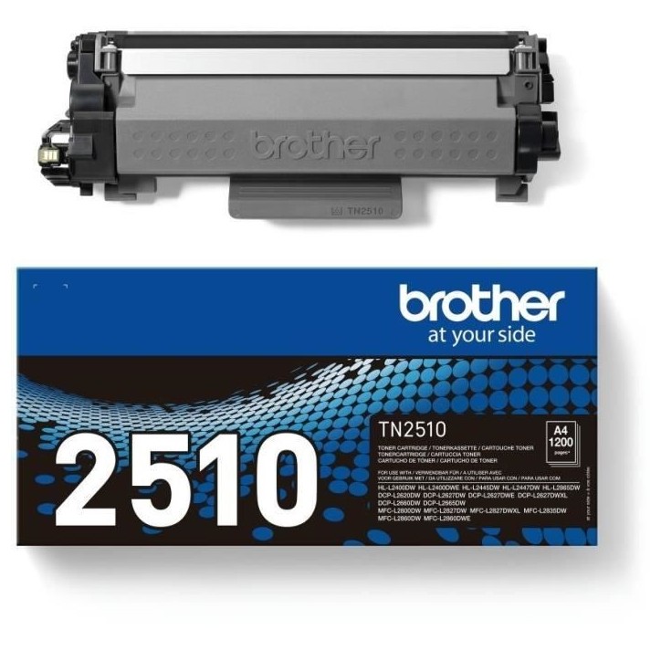 Toner noir standard Brother TN2510 - 1200 pages Toner noir standard Brother TN2510 - 1200 pages
