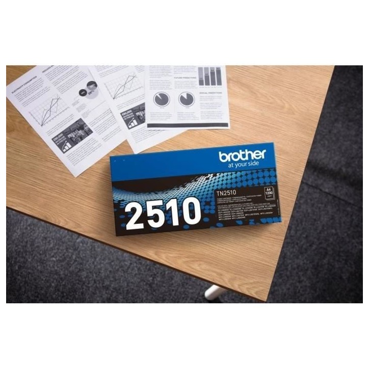 Toner noir standard Brother TN2510 - 1200 pages Toner noir standard Brother TN2510 - 1200 pages