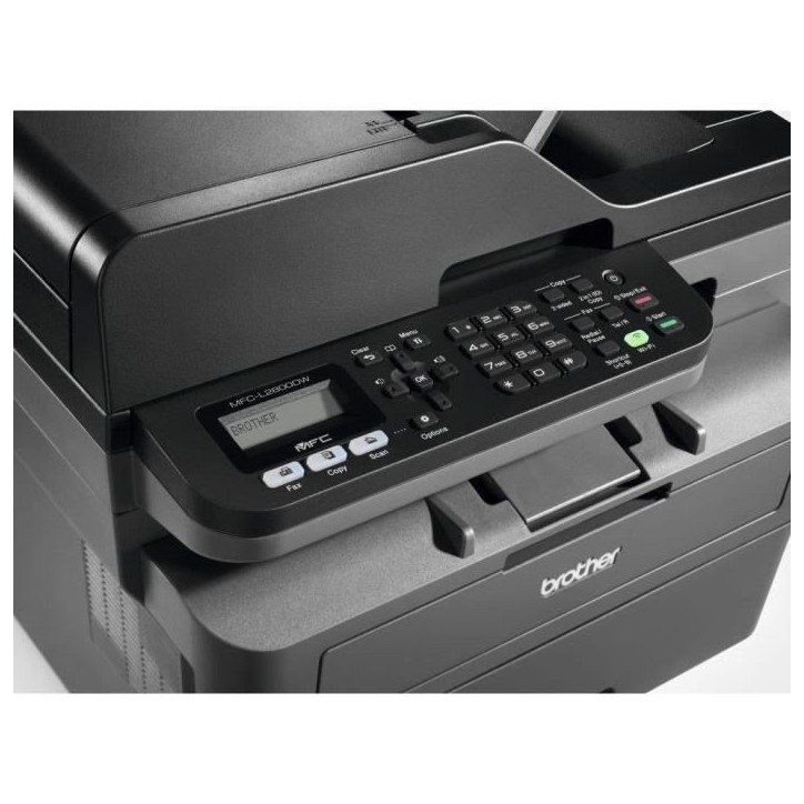 Imprimante multifonction 4-en-1 laser monochrome - BROTHER - MFC-L2800DW - Ethernet et Wifi