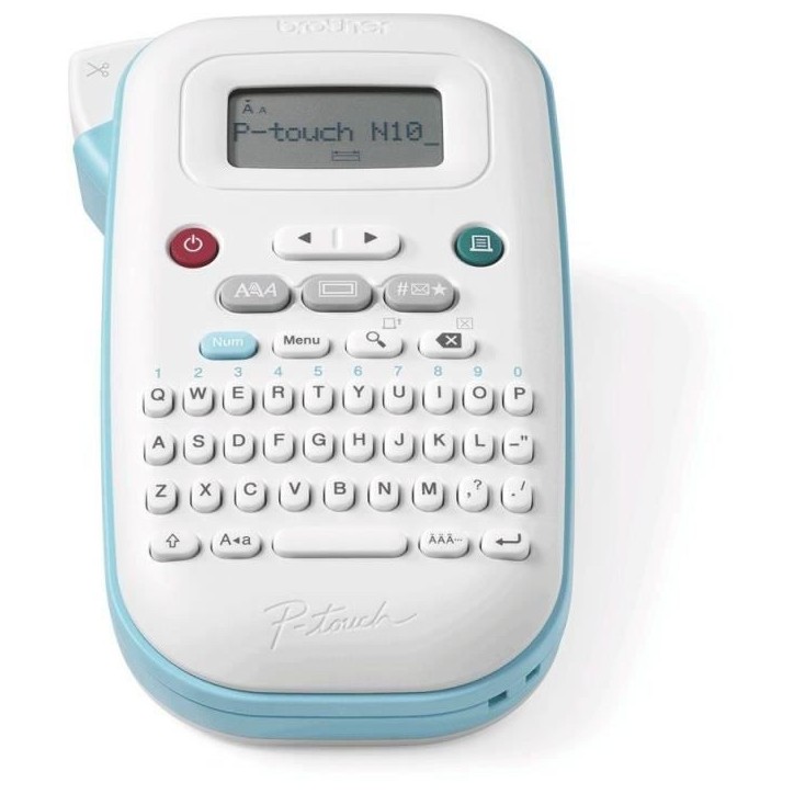 Étiqueteuse portable - BROTHER - PT-N10 - Intuitive - Pour fournitures scolaires - Organisation maison Étiqueteuse portable - BROTHER - PT-N10 - Intuitive - Pour fournitures scolaires - Organisation maison