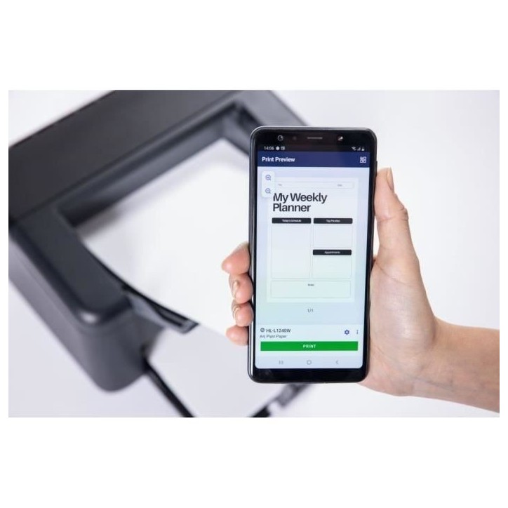 Imprimante monofonction monochrome - BROTHER - HL-L1240W - Wi-Fi & Wi-Fi Direct - A4
