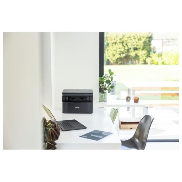 Imprimante multifonction monochrome 3 en 1 - BROTHER - DCP-L1640W - Wi-Fi et Wi-Fi direct - A4