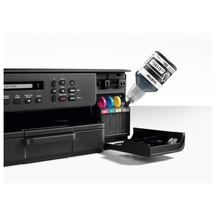 Imprimante multifonction 3-en-1 - BROTHER - DCP-T580DW - Wi-Fi et Wi-Fi direct - Jet d'encre - A4 Tank