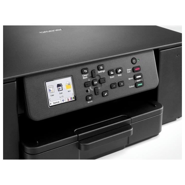 Imprimante multifonction 3-en-1 - BROTHER - DCP-J1310DW - Wi-Fi - Jet d'encre - A4