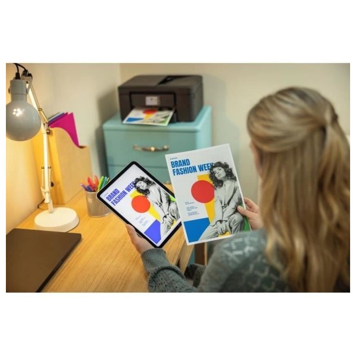 Imprimante multifonction 3-en-1 - BROTHER - DCP-J1460DW - Wi-Fi - Jet d'encre - A4 Imprimante multifonction 3-en-1 - BROTHER - DCP-J1460DW - Wi-Fi - Jet d'encre - A4