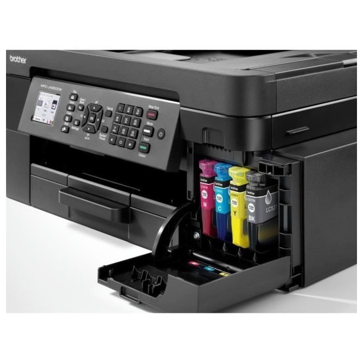 Imprimante multifonction 4-en-1 - BROTHER - MFC-J4350DW - Wi-Fi et Wi-Fi direct - Jet d'encre - A4