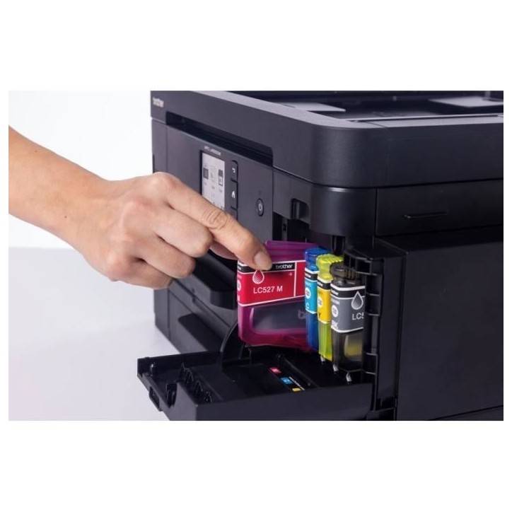 Imprimante multifonction 4-en-1 - BROTHER - MFC-J4550DW - Wi-Fi et Wi-Fi direct - Jet d'encre - A4 Imprimante multifonction 4-en-1 - BROTHER - MFC-J4550DW - Wi-Fi et Wi-Fi direct - Jet d'encre - A4