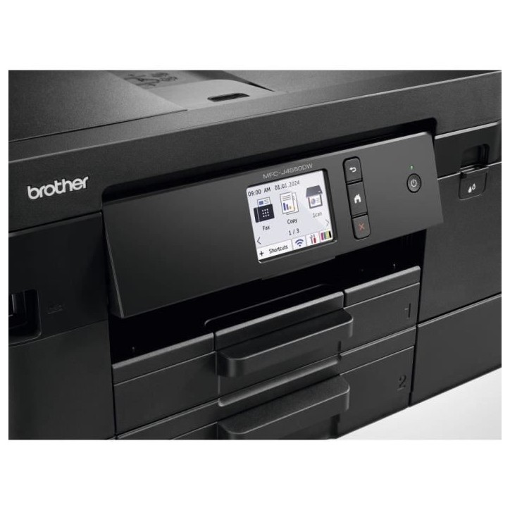 Imprimante multifonction 4-en-1 - BROTHER - MFC-J4550DW - Wi-Fi et Wi-Fi direct - Jet d'encre - A4 Imprimante multifonction 4-en-1 - BROTHER - MFC-J4550DW - Wi-Fi et Wi-Fi direct - Jet d'encre - A4