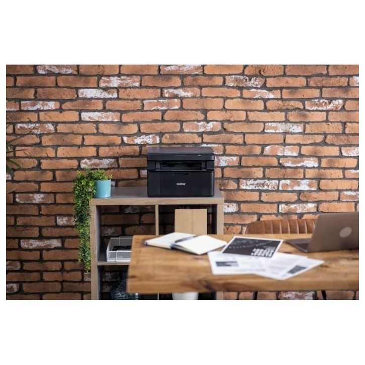 Imprimante multifonction monochrome 3 en 1 - BROTHER - DCP-L1642W - Wi-Fi et Wi-Fi direct - A4