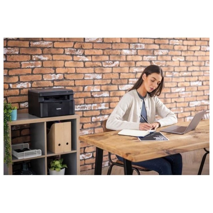 Imprimante multifonction monochrome 3 en 1 - BROTHER - DCP-L1642W - Wi-Fi et Wi-Fi direct - A4