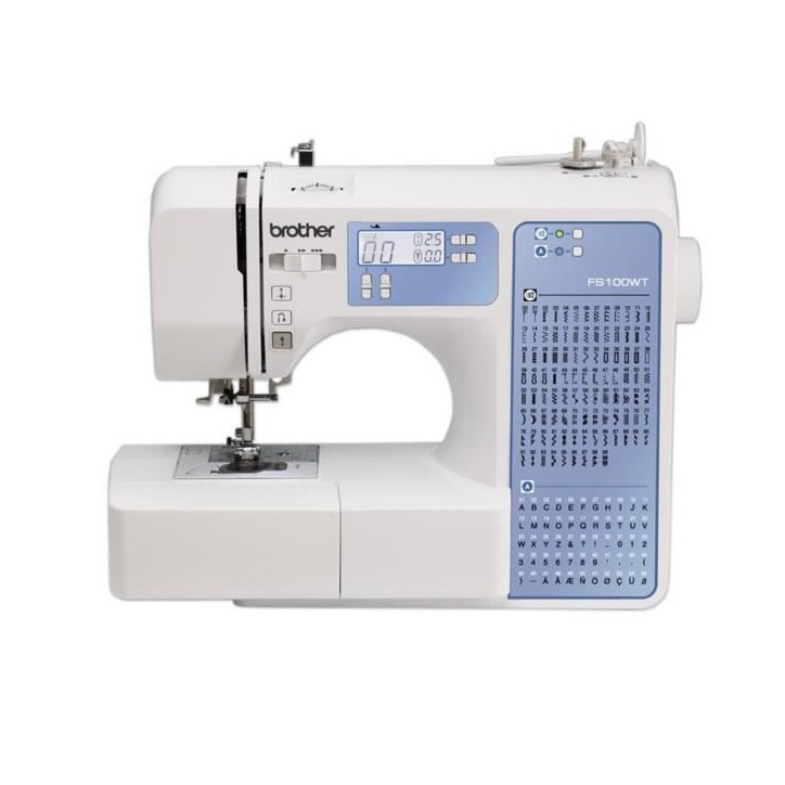 BROTHER FS100WT Machine a coudre électronique – 100 pts BROTHER FS100WT Machine a coudre électronique – 100 pts