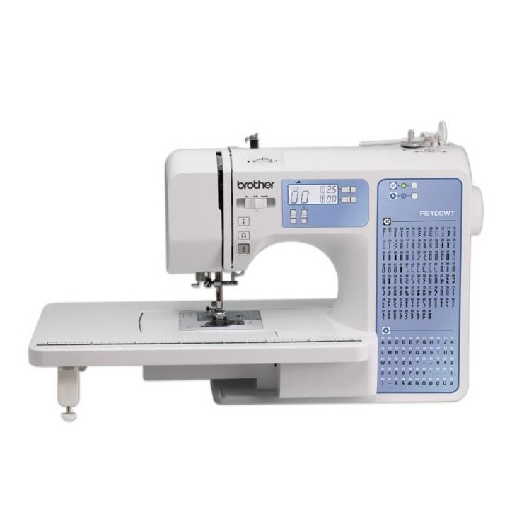 BROTHER FS100WT Machine a coudre électronique – 100 pts BROTHER FS100WT Machine a coudre électronique – 100 pts