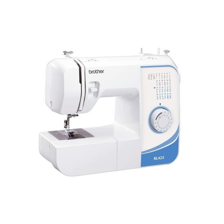 Machine a coudre mécanique - BROTHER RL-425 - 25 fonctions de couture - 12 points de couture préréglés Machine a coudre mécanique - BROTHER RL-425 - 25 fonctions de couture - 12 points de couture préréglés