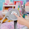 BRIGHT STARTS Balancelle bébé électrique compacte – Animaux, rose