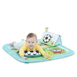 BRIGHT STARTS Tapis d'Eveil bébé Football, Arche de jeu avec jouets