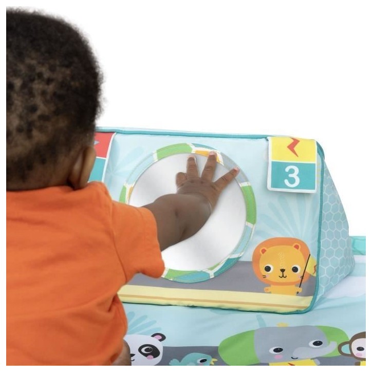 BRIGHT STARTS Tapis d'Eveil bébé Football, Arche de jeu avec jouets Oball, Musique et Lumieres, Cadeau Noel bébé BRIGHT STARTS Tapis d'Eveil bébé Football, Arche de jeu avec jouets Oball, Musique et Lumieres, Cadeau Noel bébé