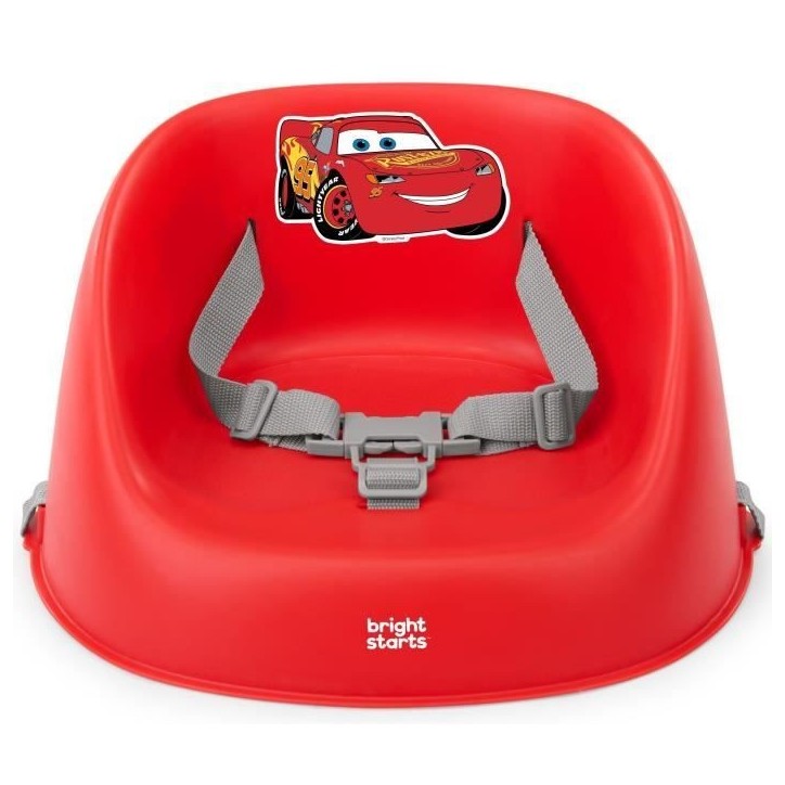 DISNEY BABY -CARS- Rehausseur de chaise bébé évolutif de 6 mois a 3 ans, harnais 3 points, facile a nettoyer DISNEY BABY -CARS- Rehausseur de chaise bébé évolutif de 6 mois a 3 ans, harnais 3 points, facile a nettoyer