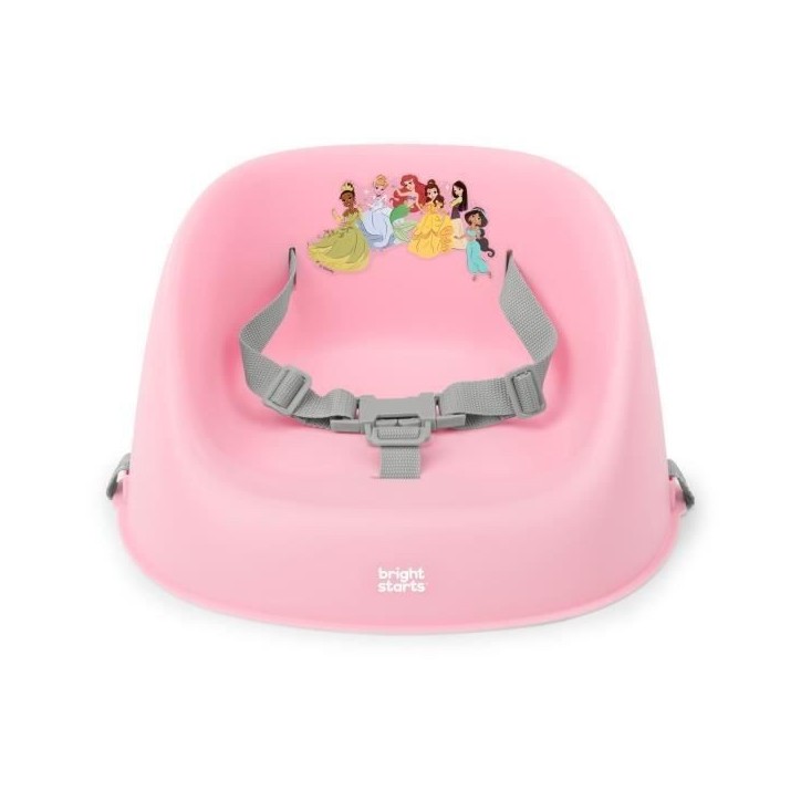 DISNEY BABY -PRINCESSES- Rehausseur de chaise bébé évolutif de 6 mois a 3 ans, harnais 3 points, facile a nettoyer