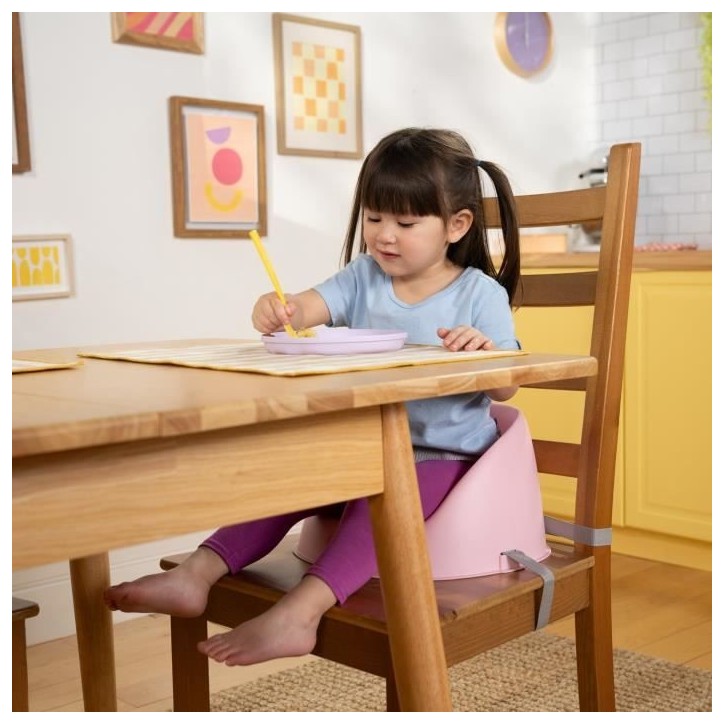 DISNEY BABY -PRINCESSES- Rehausseur de chaise bébé évolutif de 6 mois a 3 ans, harnais 3 points, facile a nettoyer