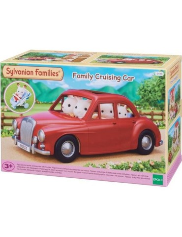 Voiture rouge cabriolet 5 places - SYLVANIAN FAMILIES - pour poupées de 3 ans et plus