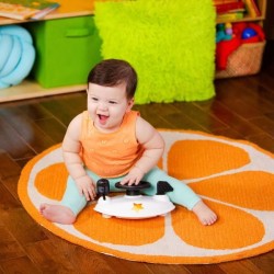 BRIGHT STARTS Trotteur bébé pliable 3 en 1, petite voiture , 3 modes