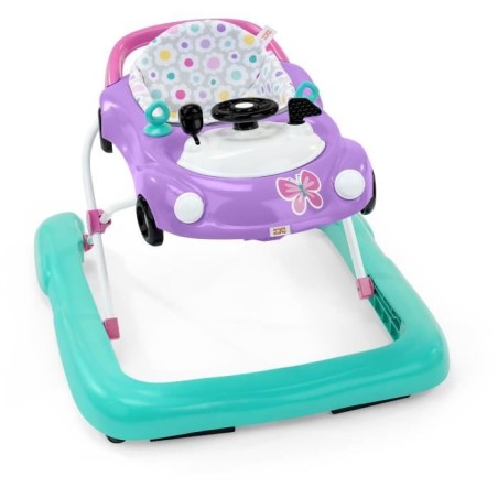BRIGHT STARTS Trotteur bébé pliable 3 en 1, petite voiture, 3 modes