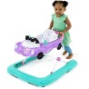 BRIGHT STARTS Trotteur bébé pliable 3 en 1, petite voiture, 3 modes