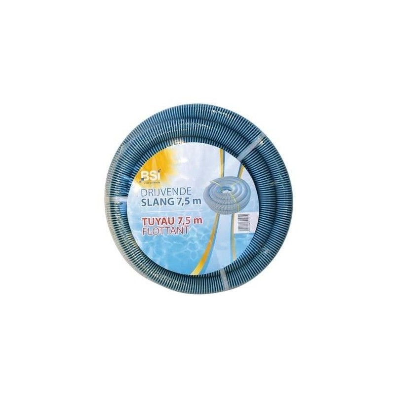 Tuyau flottant pour aspirateur de fond - BSI - 7,5m - Robuste et durab