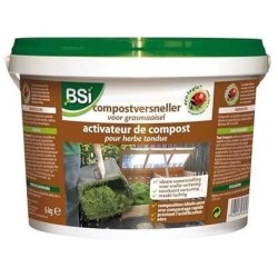 Activateur de compost - BSI - Pour herbe tondue - Prévient l'acidific