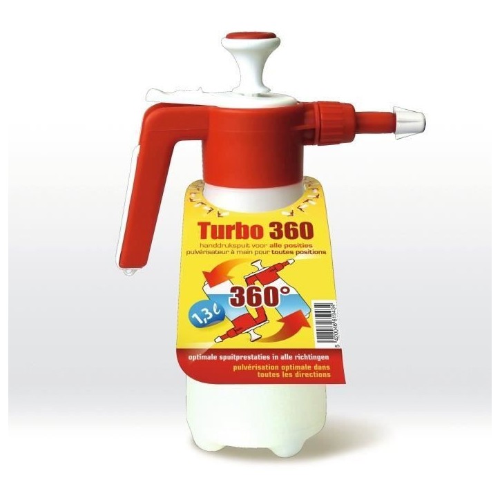 BSI - Vaporisateur Double Action 360° - 1,3L - Utilisable Dans Toutes Les Positions - Pour Le Jardin Et La Maison BSI - Vaporisateur Double Action 360° - 1,3L - Utilisable Dans Toutes Les Positions - Pour Le Jardin Et La Maison
