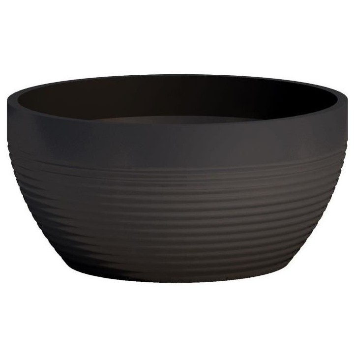 Coupe - GARDEN ID - Green Care Impact Noir-Anth - 35 x 16 cm - Garanti 10ans - 100% recyclé - UV/gel résistant