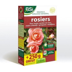 BSI - Engrais Bio - Pour Tous Les sortes De Rosiers - Floraison Éclat
