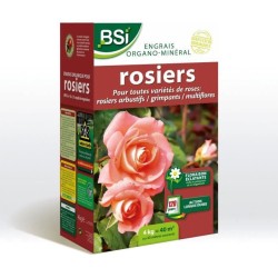 BSI - Engrais Bio - Pour Tous Les sortes De Rosiers - Floraison Éclat