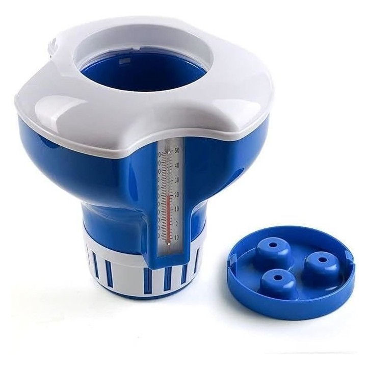 Flotteur/thermometre - BSi - 20 x 17 x 25 cm - Bleu/Blanc - Unisexe - Plastique Flotteur/thermometre - BSi - 20 x 17 x 25 cm - Bleu/Blanc - Unisexe - Plastique