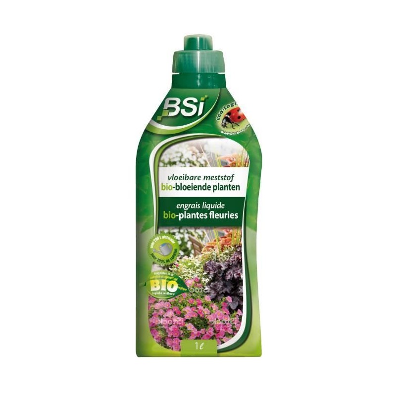 BSI - Engrais Organique - Liquide - Pour Plantes Fleuries - Stimule La BSI - Engrais Organique - Liquide - Pour Plantes Fleuries - Stimule La