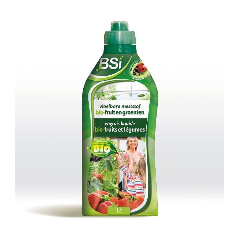 BSI - Engrais Organique - Liquide - Pour Fruits Légumes - Stimule La BSI - Engrais Organique - Liquide - Pour Fruits Légumes - Stimule La