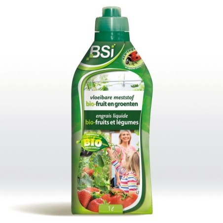 BSI - Engrais Organique - Liquide - Pour Fruits Légumes - Stimule La