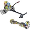 Pack Hoverboard + kart multicolor - URBANGLIDE - Roues 6.5 - 550W - 4A