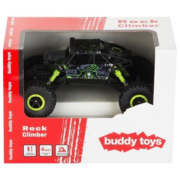 Voiture radiocommandée - GRIMPEUR - Buddy Toys - BRC 18.612