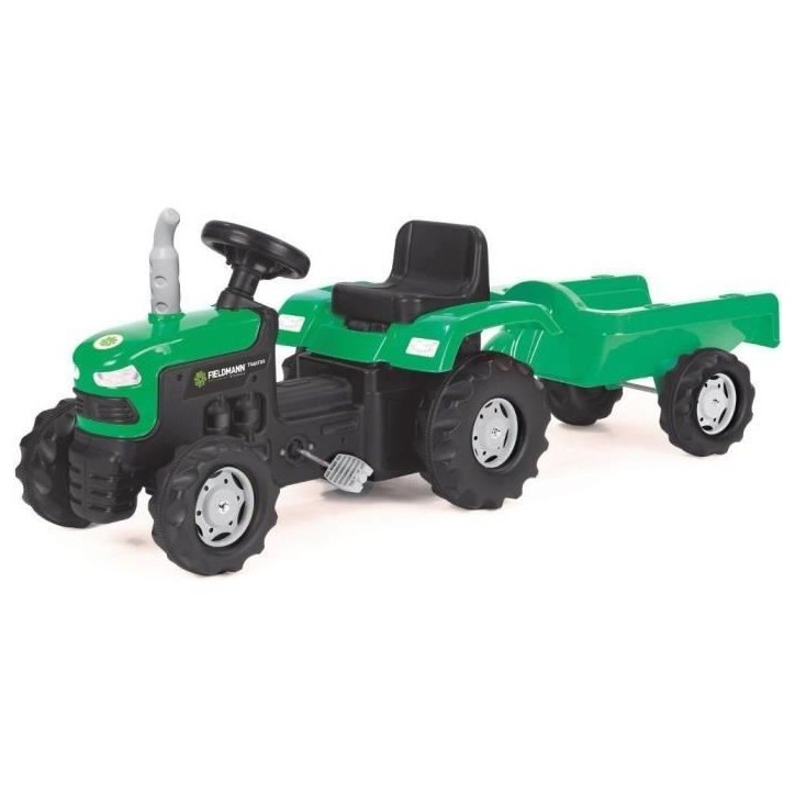 Tracteur a pédales avec remorque - Buddy Toys - BPT 1013 Tracteur a pédales avec remorque - Buddy Toys - BPT 1013